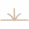 Ekena Millwork Redmond Smooth Timber Gable Bracket, Douglas Fir, 108"W x 72"H x 1 1/2"D x 5 1/2"F, 16/12 Pitch GBW108X72X0206RED00SDF - alternate 5